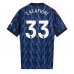 Arsenal Riccardo Calafiori #33 Bortedrakt 2025-26 Korte ermer